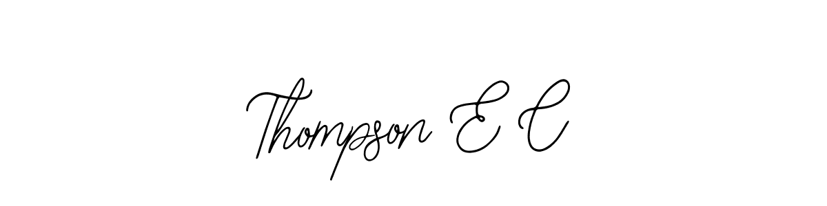Best and Professional Signature Style for Thompson E C. Bearetta-2O07w Best Signature Style Collection. Thompson E C signature style 12 images and pictures png