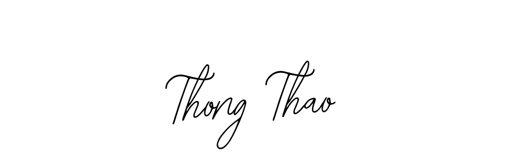 Thong Thao stylish signature style. Best Handwritten Sign (Bearetta-2O07w) for my name. Handwritten Signature Collection Ideas for my name Thong Thao. Thong Thao signature style 12 images and pictures png