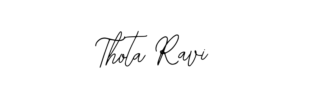 Once you've used our free online signature maker to create your best signature Bearetta-2O07w style, it's time to enjoy all of the benefits that Thota Ravi name signing documents. Thota Ravi signature style 12 images and pictures png