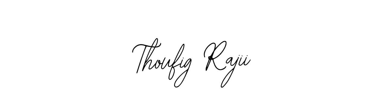 if you are searching for the best signature style for your name Thoufig Rajii. so please give up your signature search. here we have designed multiple signature styles  using Bearetta-2O07w. Thoufig Rajii signature style 12 images and pictures png