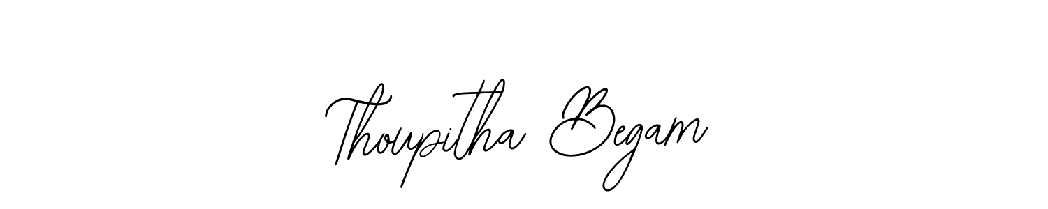 Thoupitha Begam stylish signature style. Best Handwritten Sign (Bearetta-2O07w) for my name. Handwritten Signature Collection Ideas for my name Thoupitha Begam. Thoupitha Begam signature style 12 images and pictures png