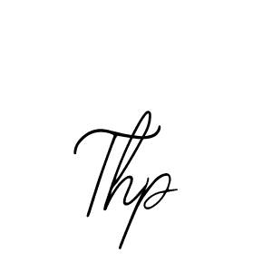 How to make Thp name signature. Use Bearetta-2O07w style for creating short signs online. This is the latest handwritten sign. Thp signature style 12 images and pictures png