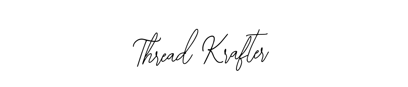 Check out images of Autograph of Thread Krafter name. Actor Thread Krafter Signature Style. Bearetta-2O07w is a professional sign style online. Thread Krafter signature style 12 images and pictures png