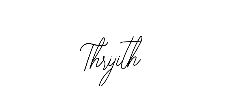 Thrijith stylish signature style. Best Handwritten Sign (Bearetta-2O07w) for my name. Handwritten Signature Collection Ideas for my name Thrijith. Thrijith signature style 12 images and pictures png