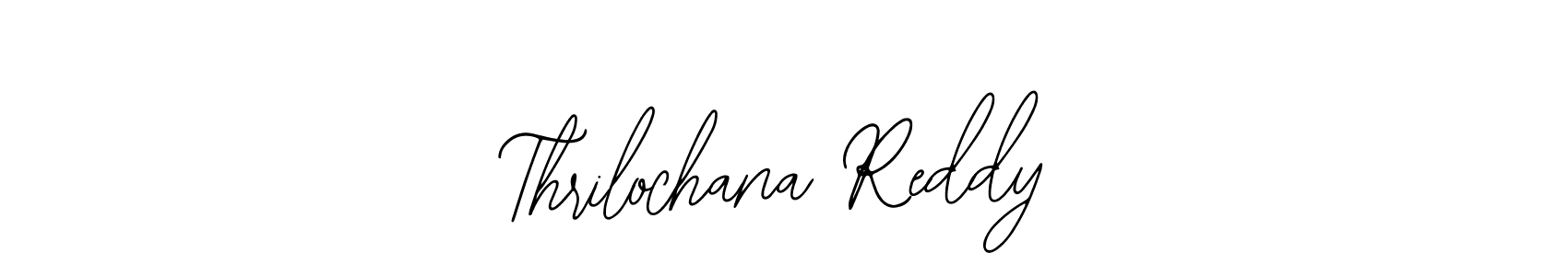 Thrilochana Reddy stylish signature style. Best Handwritten Sign (Bearetta-2O07w) for my name. Handwritten Signature Collection Ideas for my name Thrilochana Reddy. Thrilochana Reddy signature style 12 images and pictures png