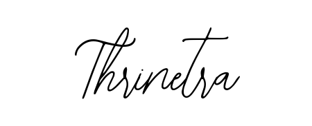 Discover how Thrinetra looks in an executive cursive font (Bearetta-2O07w). Perfect for legal documents, invoices, and certificates. Thrinetra signature style 12 images and pictures png