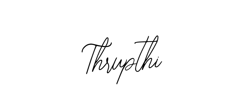 Similarly Bearetta-2O07w is the best handwritten signature design. Signature creator online .You can use it as an online autograph creator for name Thrupthi. Thrupthi signature style 12 images and pictures png