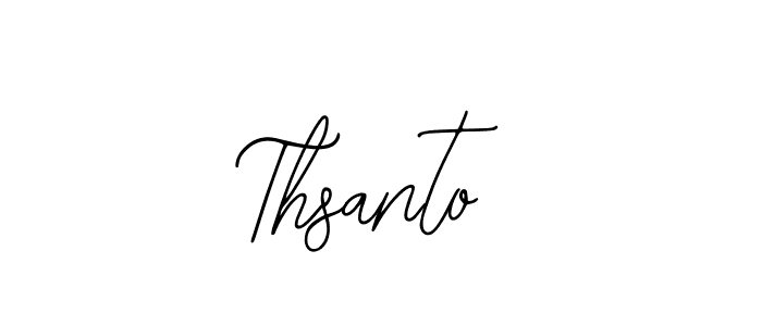 Create a beautiful signature design for name Thsanto. With this signature (Bearetta-2O07w) fonts, you can make a handwritten signature for free. Thsanto signature style 12 images and pictures png