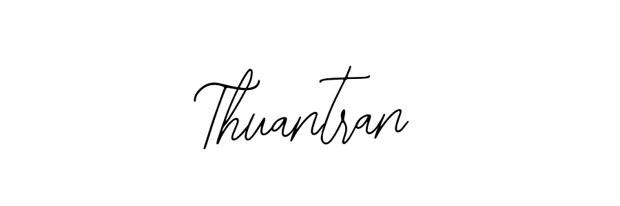 How to make Thuantran signature? Bearetta-2O07w is a professional autograph style. Create handwritten signature for Thuantran name. Thuantran signature style 12 images and pictures png