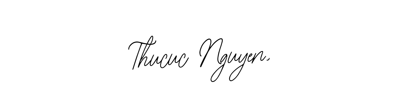 Also You can easily find your signature by using the search form. We will create Thucuc Nguyen, name handwritten signature images for you free of cost using Bearetta-2O07w sign style. Thucuc Nguyen, signature style 12 images and pictures png