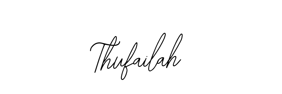 Make a beautiful signature design for name Thufailah. Use this online signature maker to create a handwritten signature for free. Thufailah signature style 12 images and pictures png