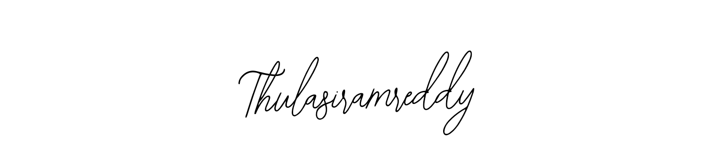 Create a beautiful signature design for name Thulasiramreddy. With this signature (Bearetta-2O07w) fonts, you can make a handwritten signature for free. Thulasiramreddy signature style 12 images and pictures png