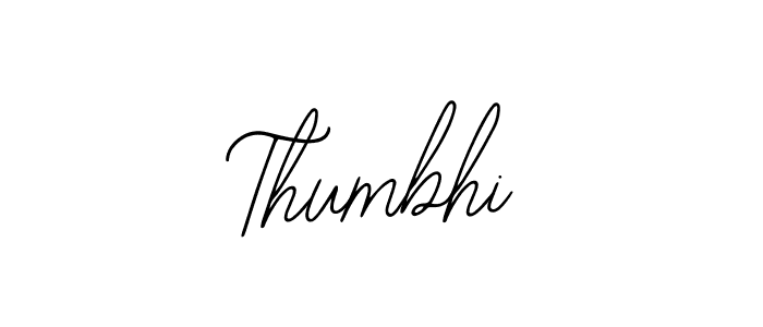 How to make Thumbhi signature? Bearetta-2O07w is a professional autograph style. Create handwritten signature for Thumbhi name. Thumbhi signature style 12 images and pictures png