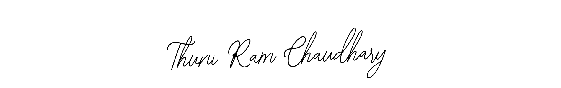 Create a beautiful signature design for name Thuni Ram Chaudhary. With this signature (Bearetta-2O07w) fonts, you can make a handwritten signature for free. Thuni Ram Chaudhary signature style 12 images and pictures png