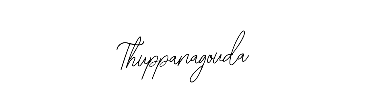 Use a signature maker to create a handwritten signature online. With this signature software, you can design (Bearetta-2O07w) your own signature for name Thuppanagouda. Thuppanagouda signature style 12 images and pictures png