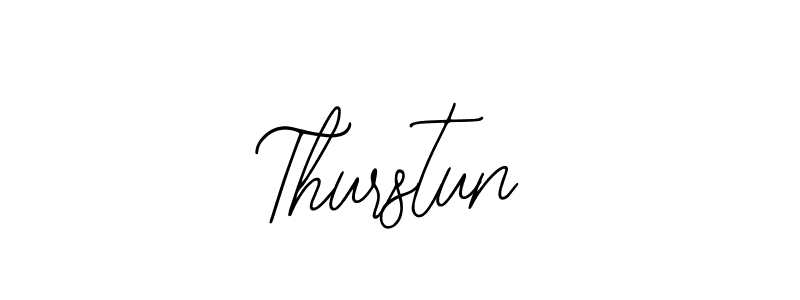 You should practise on your own different ways (Bearetta-2O07w) to write your name (Thurstun) in signature. don't let someone else do it for you. Thurstun signature style 12 images and pictures png