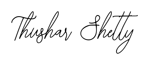 Upgrade your professional image with Thushar Shetty signature created with Bearetta-2O07w font. Fast, free, and watermark-free download. Thushar Shetty signature style 12 images and pictures png