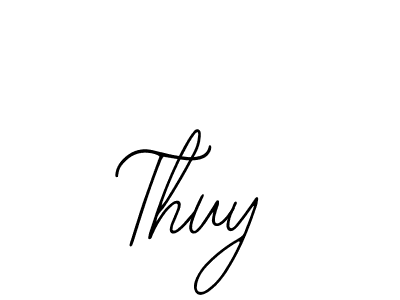 Make a beautiful signature design for name Thuy. With this signature (Bearetta-2O07w) style, you can create a handwritten signature for free. Thuy signature style 12 images and pictures png