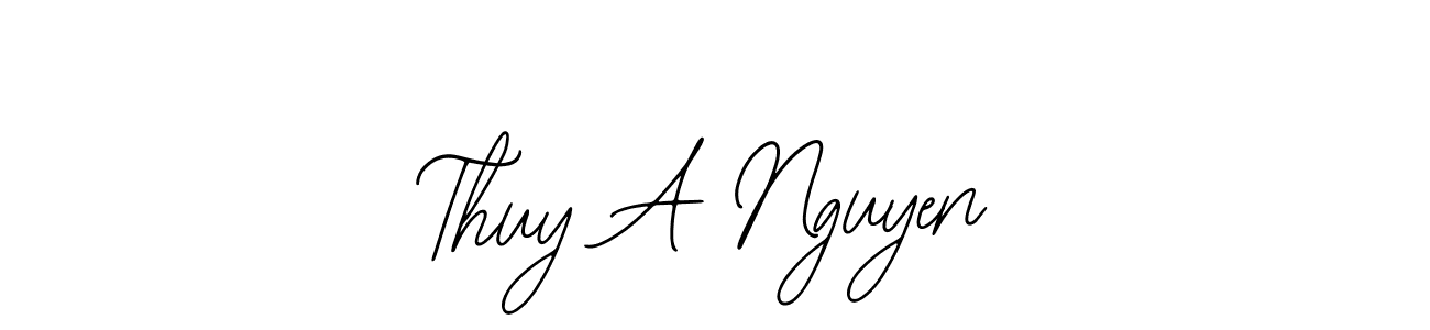 Make a short Thuy A Nguyen signature style. Manage your documents anywhere anytime using Bearetta-2O07w. Create and add eSignatures, submit forms, share and send files easily. Thuy A Nguyen signature style 12 images and pictures png