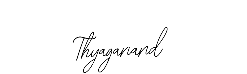 Also we have Thyaganand name is the best signature style. Create professional handwritten signature collection using Bearetta-2O07w autograph style. Thyaganand signature style 12 images and pictures png