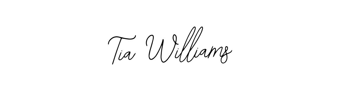 Make a beautiful signature design for name Tia Williams. Use this online signature maker to create a handwritten signature for free. Tia Williams signature style 12 images and pictures png