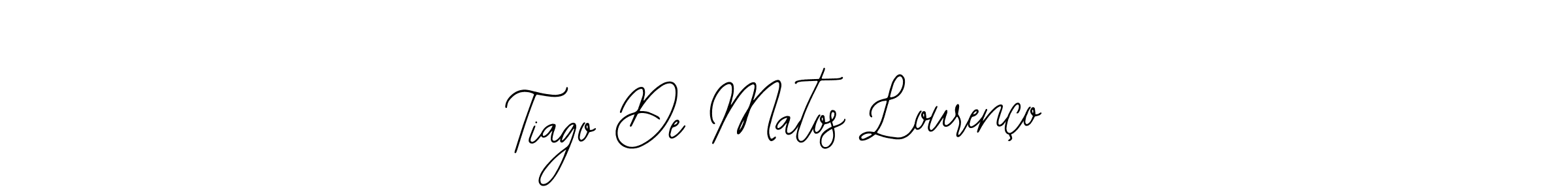 Also You can easily find your signature by using the search form. We will create Tiago De Matos Lourenço name handwritten signature images for you free of cost using Bearetta-2O07w sign style. Tiago De Matos Lourenço signature style 12 images and pictures png