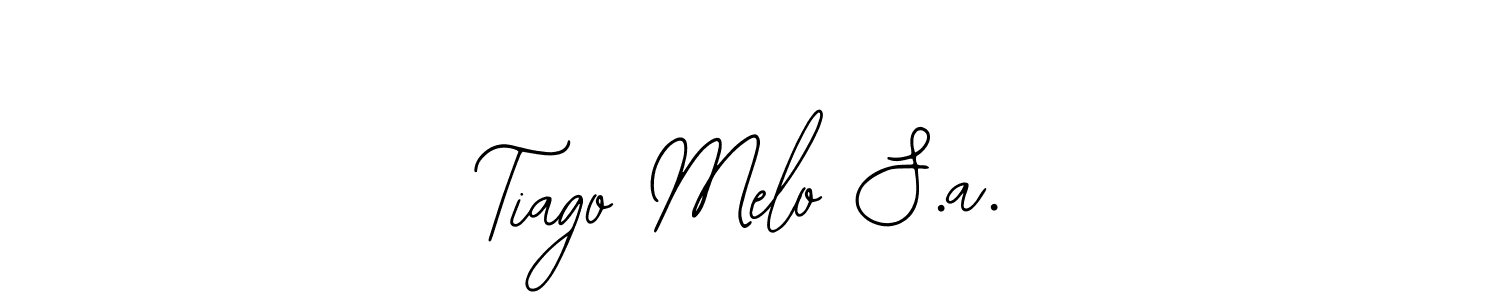 Design your own signature with our free online signature maker. With this signature software, you can create a handwritten (Bearetta-2O07w) signature for name Tiago Melo S.a.. Tiago Melo S.a. signature style 12 images and pictures png