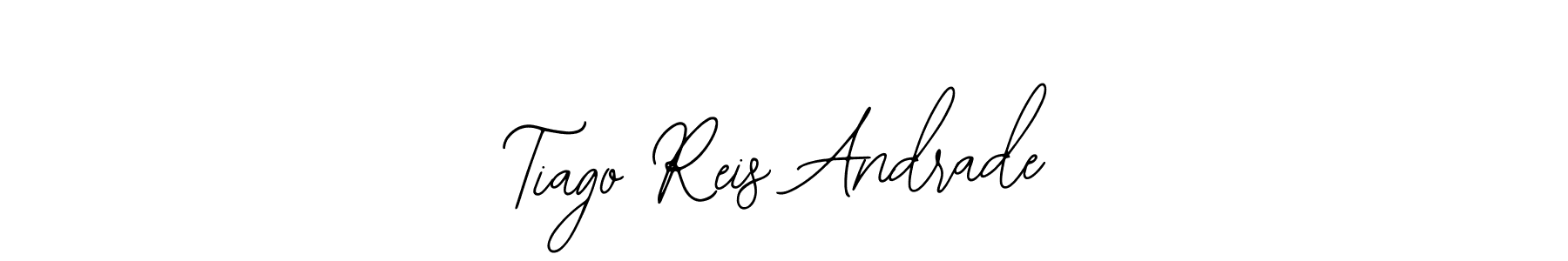 You should practise on your own different ways (Bearetta-2O07w) to write your name (Tiago Reis Andrade) in signature. don't let someone else do it for you. Tiago Reis Andrade signature style 12 images and pictures png