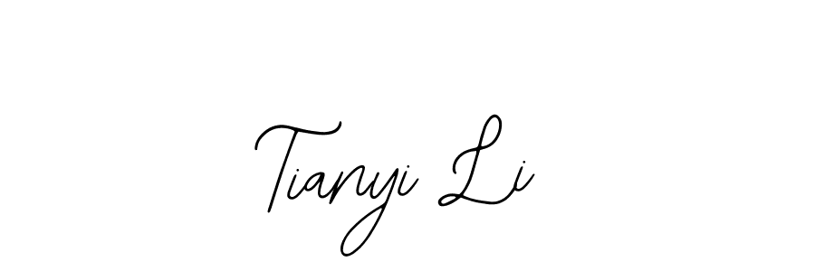 Also we have Tianyi Li name is the best signature style. Create professional handwritten signature collection using Bearetta-2O07w autograph style. Tianyi Li signature style 12 images and pictures png