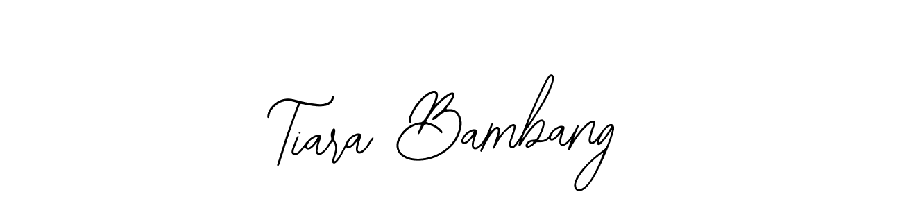 Similarly Bearetta-2O07w is the best handwritten signature design. Signature creator online .You can use it as an online autograph creator for name Tiara Bambang. Tiara Bambang signature style 12 images and pictures png