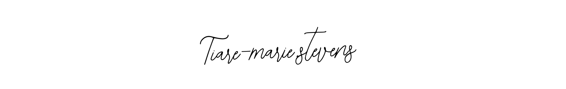 How to make Tiare-marie.stevens name signature. Use Bearetta-2O07w style for creating short signs online. This is the latest handwritten sign. Tiare-marie.stevens signature style 12 images and pictures png