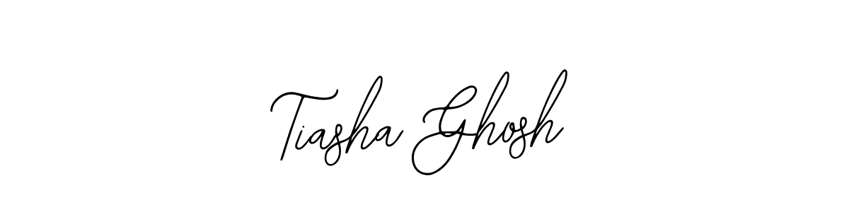 Bearetta-2O07w is a professional signature style that is perfect for those who want to add a touch of class to their signature. It is also a great choice for those who want to make their signature more unique. Get Tiasha Ghosh name to fancy signature for free. Tiasha Ghosh signature style 12 images and pictures png