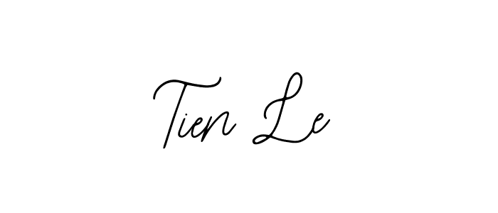 How to make Tien Le signature? Bearetta-2O07w is a professional autograph style. Create handwritten signature for Tien Le name. Tien Le signature style 12 images and pictures png