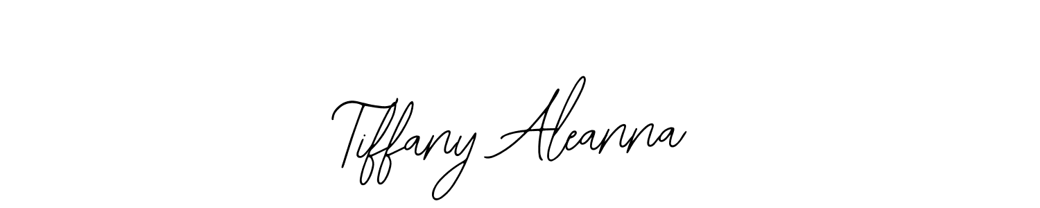 Use a signature maker to create a handwritten signature online. With this signature software, you can design (Bearetta-2O07w) your own signature for name Tiffany Aleanna. Tiffany Aleanna signature style 12 images and pictures png