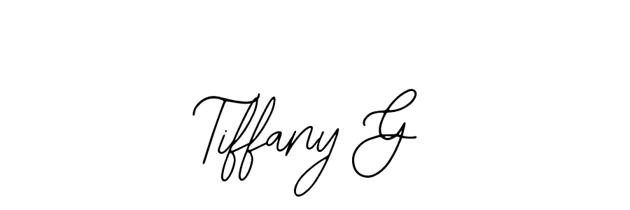 Similarly Bearetta-2O07w is the best handwritten signature design. Signature creator online .You can use it as an online autograph creator for name Tiffany G. Tiffany G signature style 12 images and pictures png