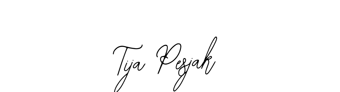 Similarly Bearetta-2O07w is the best handwritten signature design. Signature creator online .You can use it as an online autograph creator for name Tija Pesjak. Tija Pesjak signature style 12 images and pictures png