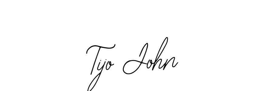 if you are searching for the best signature style for your name Tijo John. so please give up your signature search. here we have designed multiple signature styles  using Bearetta-2O07w. Tijo John signature style 12 images and pictures png