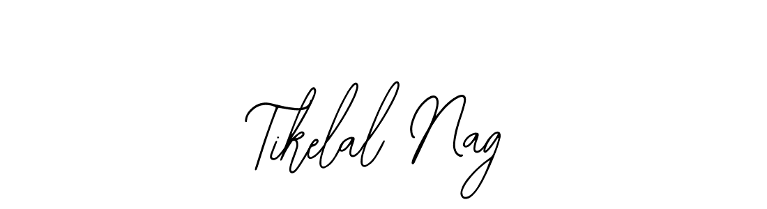 Design your own signature with our free online signature maker. With this signature software, you can create a handwritten (Bearetta-2O07w) signature for name Tikelal Nag. Tikelal Nag signature style 12 images and pictures png