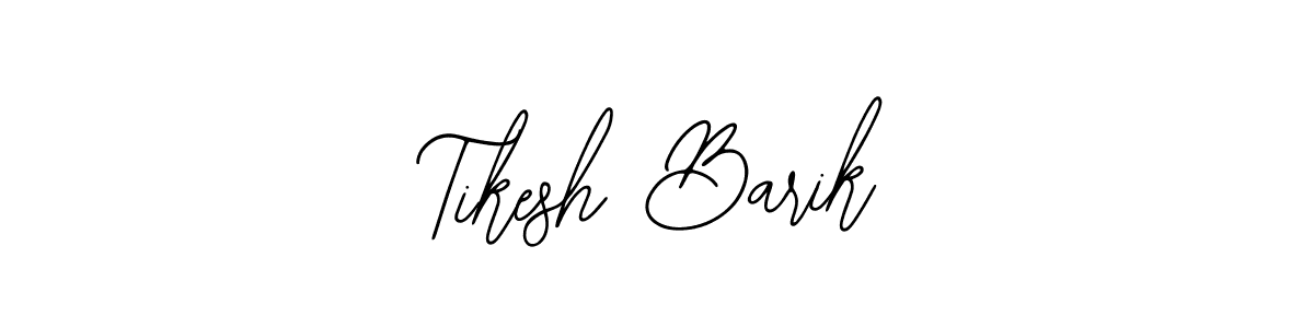 Create a beautiful signature design for name Tikesh Barik. With this signature (Bearetta-2O07w) fonts, you can make a handwritten signature for free. Tikesh Barik signature style 12 images and pictures png