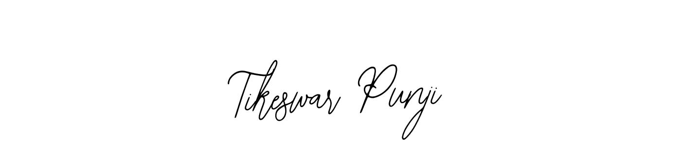 Make a beautiful signature design for name Tikeswar Punji. Use this online signature maker to create a handwritten signature for free. Tikeswar Punji signature style 12 images and pictures png