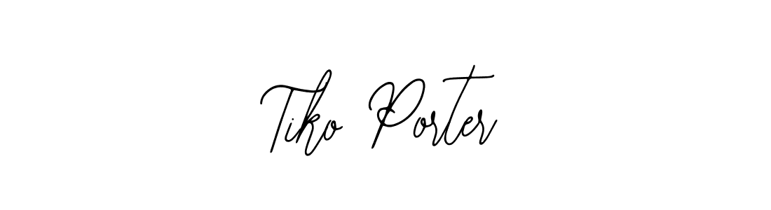 Tiko Porter stylish signature style. Best Handwritten Sign (Bearetta-2O07w) for my name. Handwritten Signature Collection Ideas for my name Tiko Porter. Tiko Porter signature style 12 images and pictures png