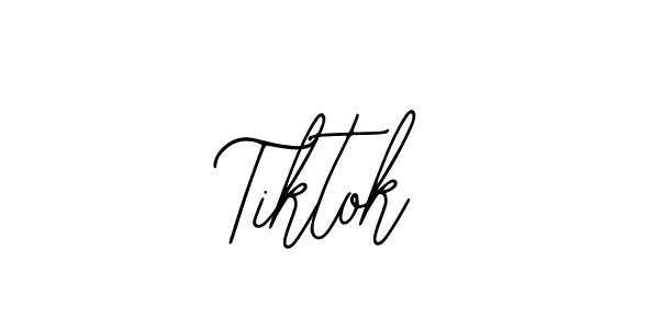 Make a beautiful signature design for name Tiktok. With this signature (Bearetta-2O07w) style, you can create a handwritten signature for free. Tiktok signature style 12 images and pictures png