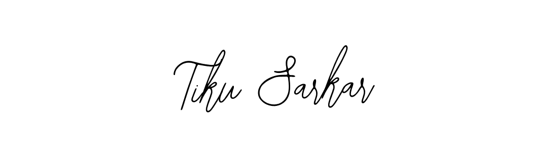 How to Draw Tiku Sarkar signature style? Bearetta-2O07w is a latest design signature styles for name Tiku Sarkar. Tiku Sarkar signature style 12 images and pictures png