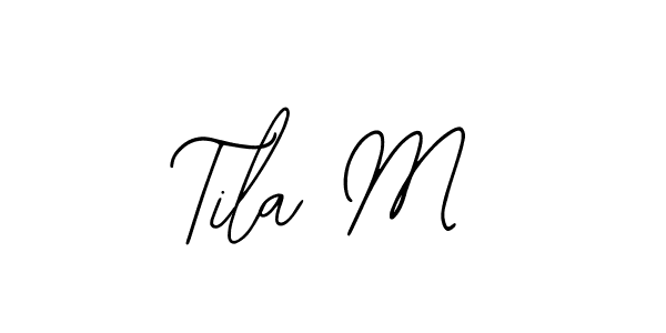 Once you've used our free online signature maker to create your best signature Bearetta-2O07w style, it's time to enjoy all of the benefits that Tila M name signing documents. Tila M signature style 12 images and pictures png