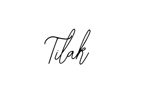 Make a beautiful signature design for name Tilak. With this signature (Bearetta-2O07w) style, you can create a handwritten signature for free. Tilak signature style 12 images and pictures png