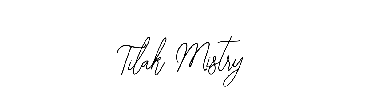 Similarly Bearetta-2O07w is the best handwritten signature design. Signature creator online .You can use it as an online autograph creator for name Tilak Mistry. Tilak Mistry signature style 12 images and pictures png