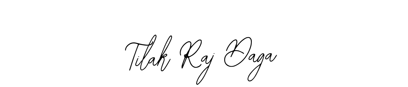 Tilak Raj Daga stylish signature style. Best Handwritten Sign (Bearetta-2O07w) for my name. Handwritten Signature Collection Ideas for my name Tilak Raj Daga. Tilak Raj Daga signature style 12 images and pictures png