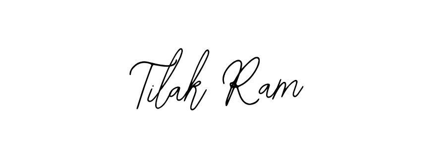 The best way (Bearetta-2O07w) to make a short signature is to pick only two or three words in your name. The name Tilak Ram include a total of six letters. For converting this name. Tilak Ram signature style 12 images and pictures png