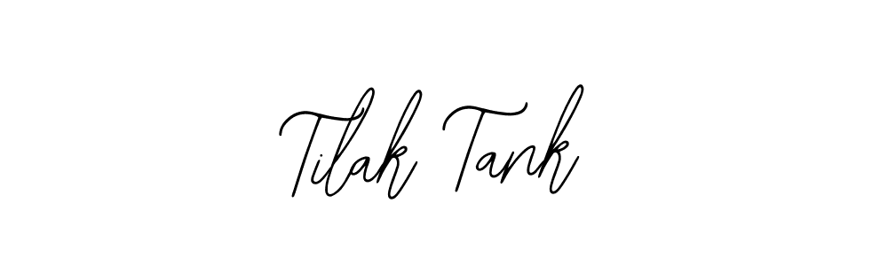 The best way (Bearetta-2O07w) to make a short signature is to pick only two or three words in your name. The name Tilak Tank include a total of six letters. For converting this name. Tilak Tank signature style 12 images and pictures png