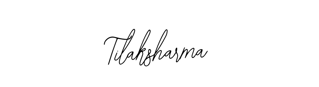 How to Draw Tilaksharma signature style? Bearetta-2O07w is a latest design signature styles for name Tilaksharma. Tilaksharma signature style 12 images and pictures png